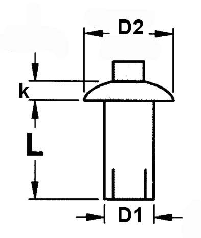 Aluminum Universal Drive Rivets