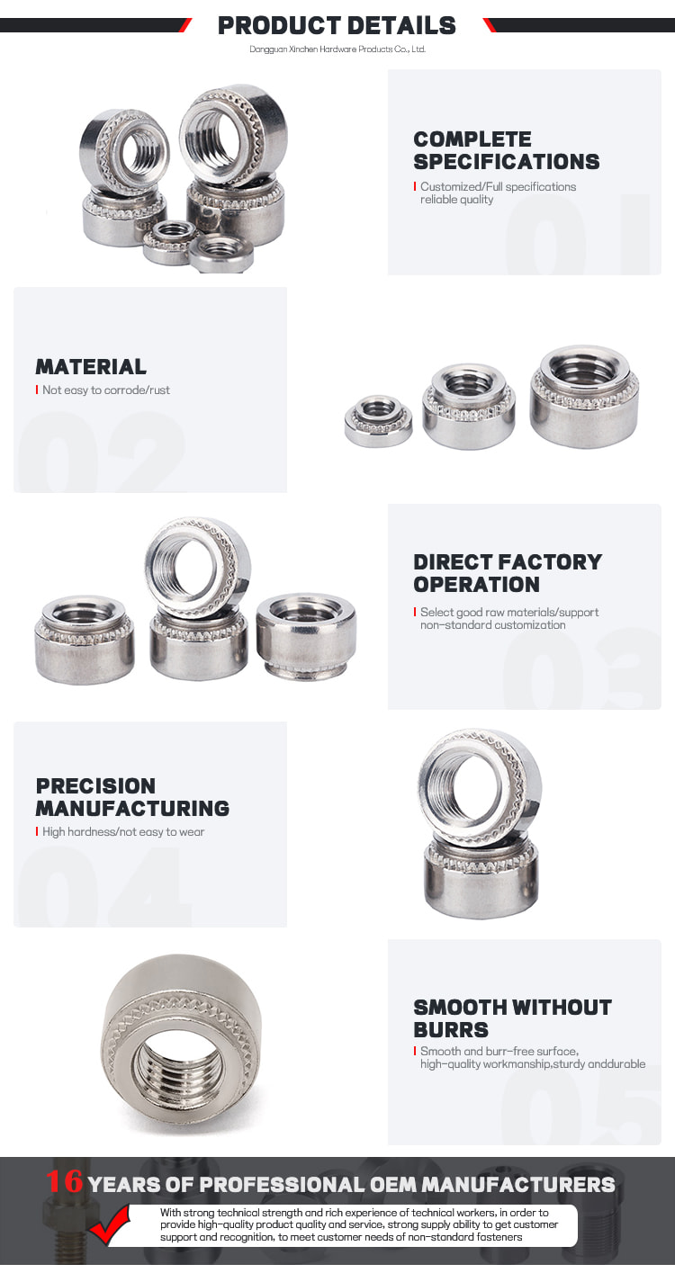 pressure rivet nut